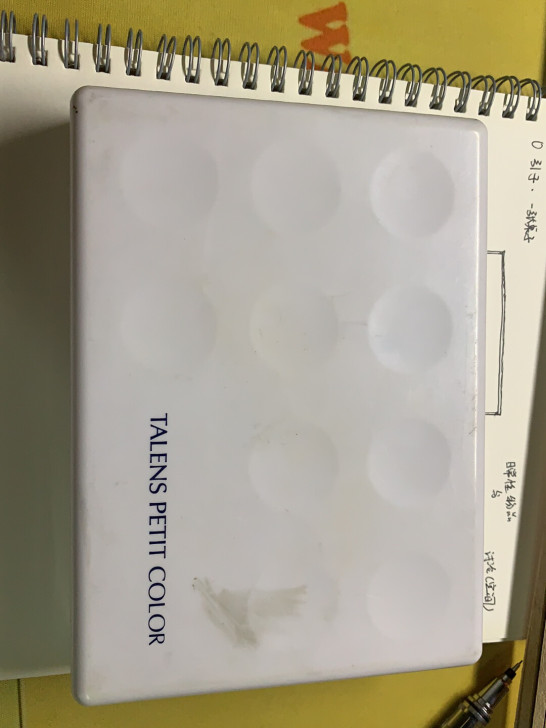 樱花Talens泰伦斯固体水彩颜料/便携套...