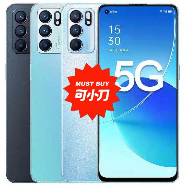 二手OPPO Reno6 5G小米4 魅蓝...