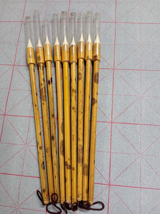 全新鸡距笔小楷笔缠纸鸡距笔清货35元一支包...