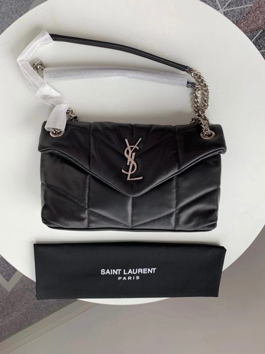 YSL小羊皮链条包