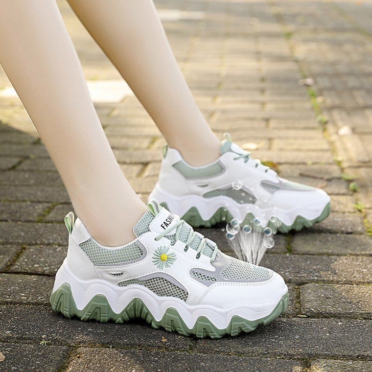 【工厂清库存】老爹鞋女夏款女鞋ins超火网...