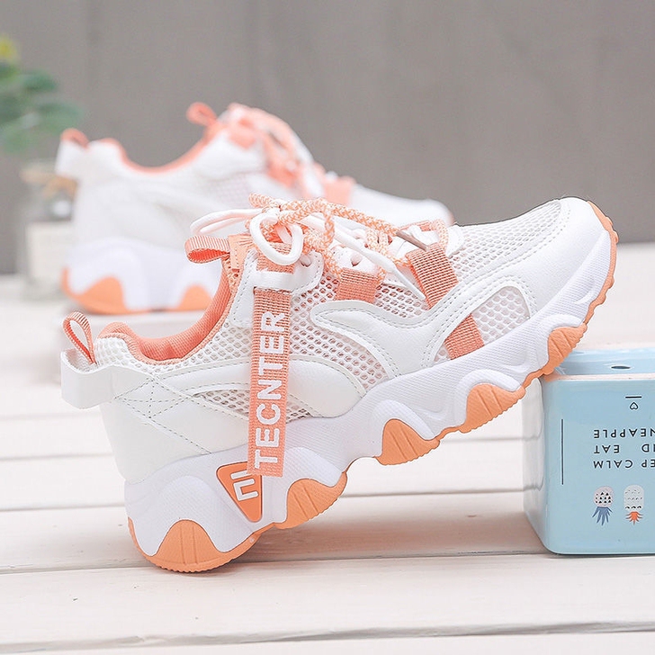 老爹鞋女夏季新款透气网面2021薄款超火i...