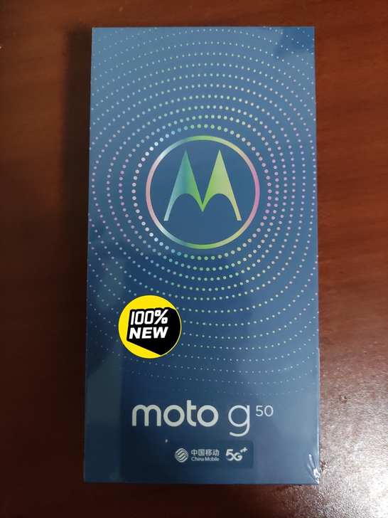全新moto g50夜空灰，8+128，具...