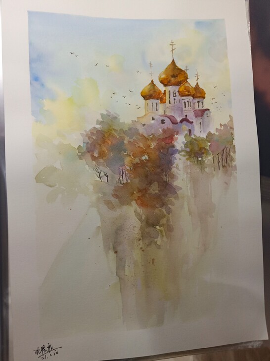 纯手工自己画的画,卖画,三十元一张,有意私...