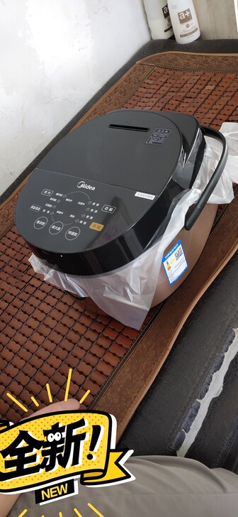 美的全新正品电压力锅电饭锅电饭煲,4升,买...