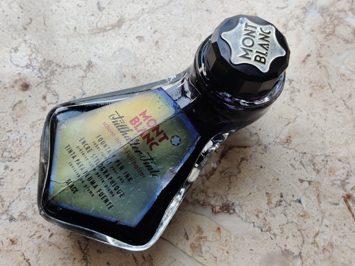 万宝龙鸭掌墨水 黑色