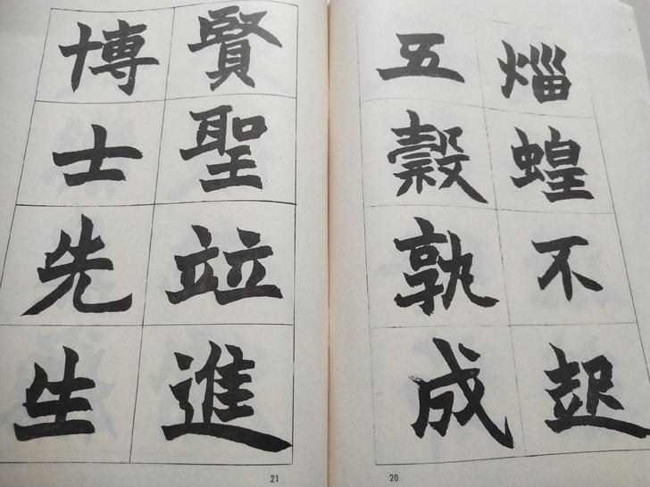 稀缺九十年代赵之谦老字帖。收藏三十年，书法...