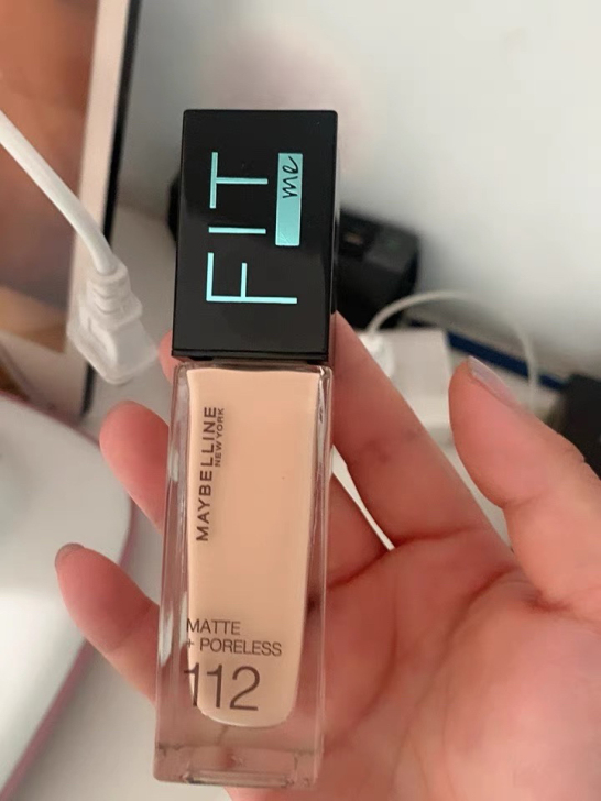 美宝莲fitme粉底液遮瑕保湿持久fit ...