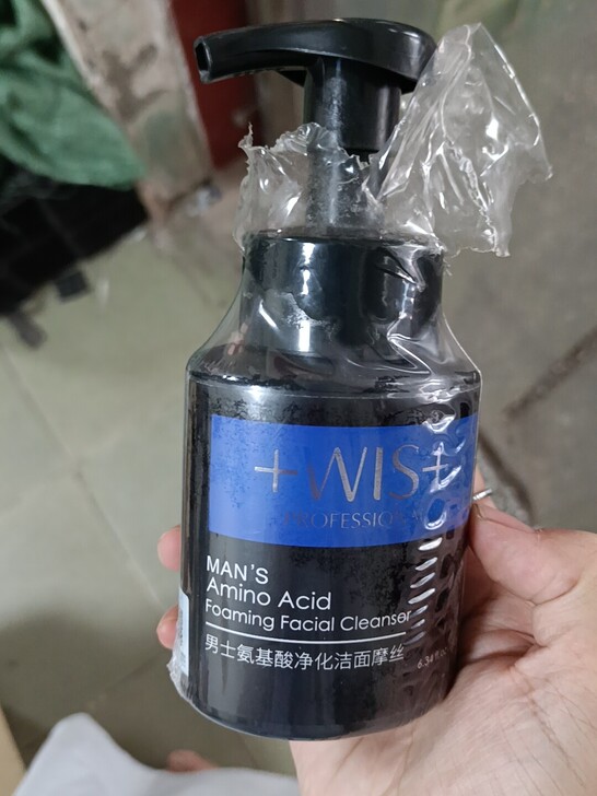 wis 男士氨基酸净化洁面摩丝