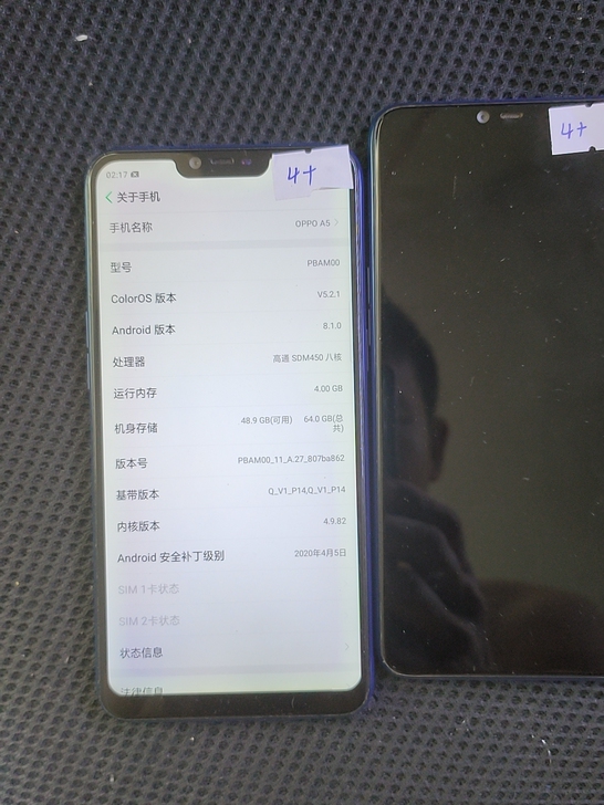 OPPOA5全网通二手手机4+64功能全部...