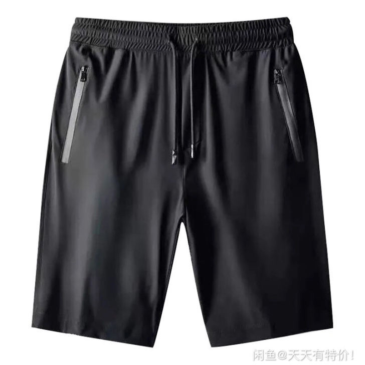 全新 (包邮9.9元)冰丝短裤男宽松运动裤...