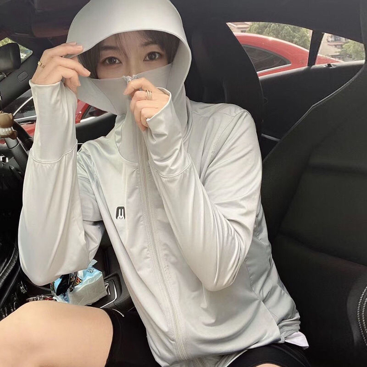 夏季开衫冰丝防晒衣女薄外套2021新款长袖...