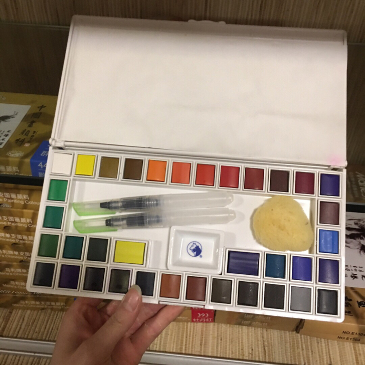 全新正品马利牌水彩颜料固体水彩颜料套装  ...