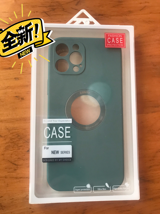 全新I12 pro max 手机保护壳绿色