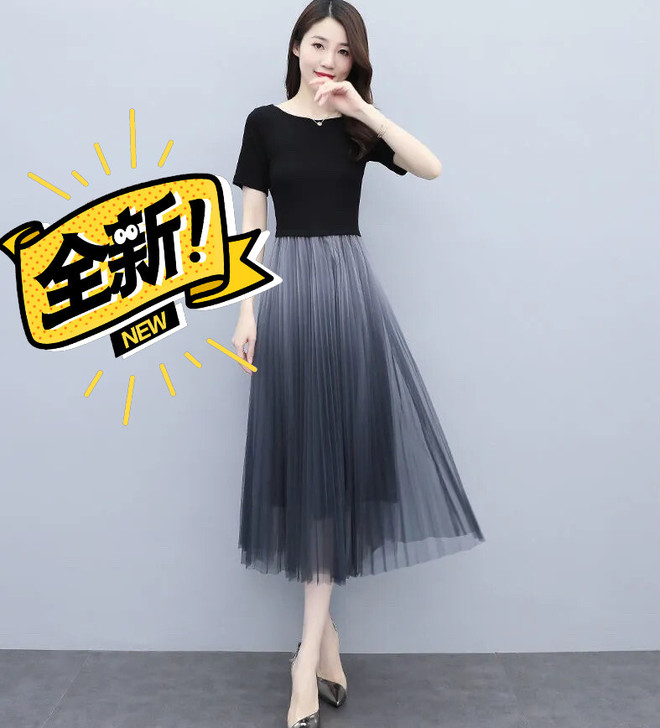【厂家批发】2021年夏季新款连衣裙高级感...