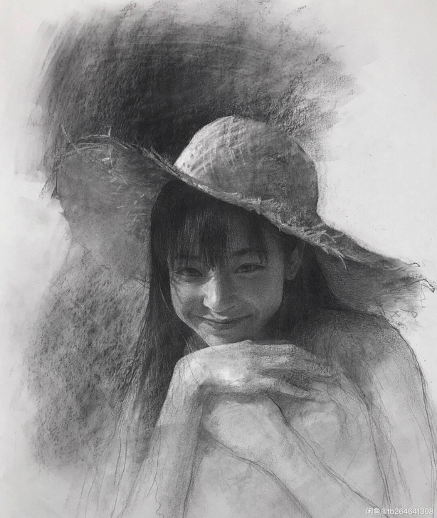 张洪素描高清原图图包（作品，及部分步骤图）...