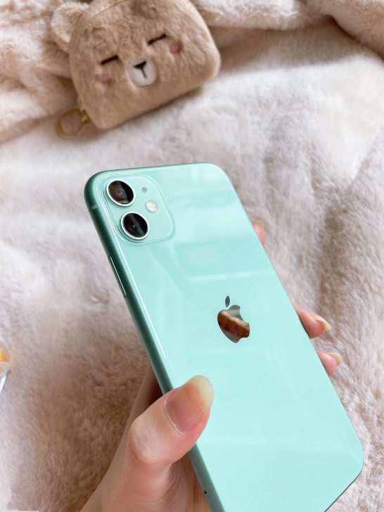 iPhone11绿色有面容解锁苹果手机苹果...