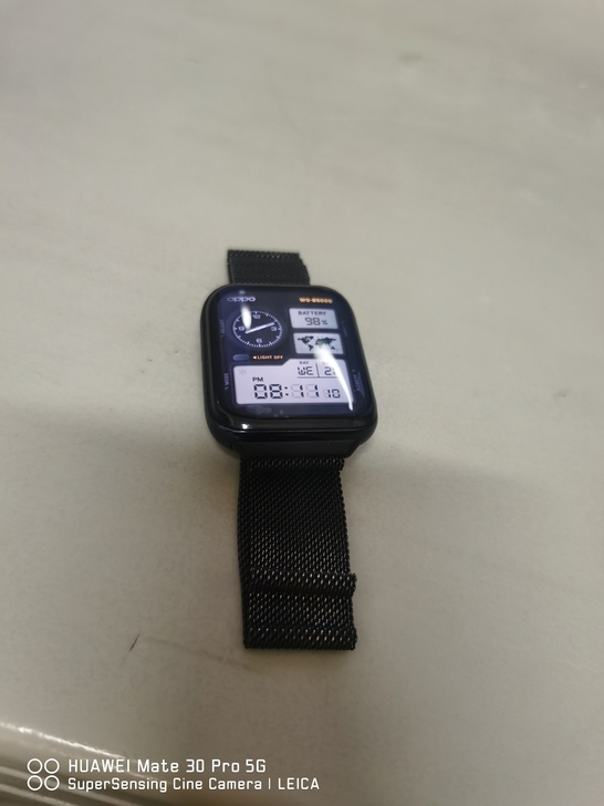 一手oppo watch46mm，自定义成...