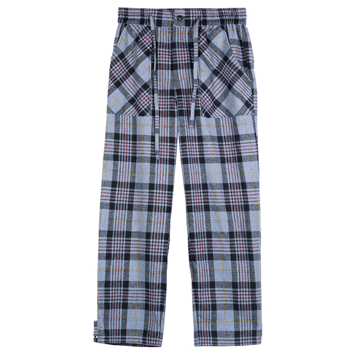 【过年不打烊】CONKLAB黑白格子直筒裤...