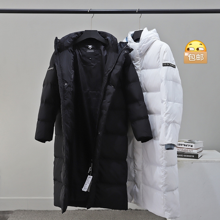 (反季清仓)迪桑特长款男士女士羽绒服