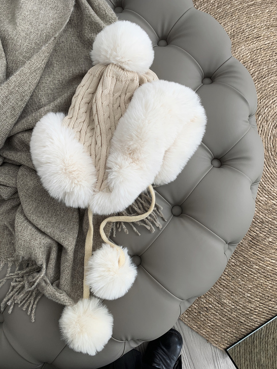 钱美西 【帽子合集】百搭毛线帽子女韩版毛绒...