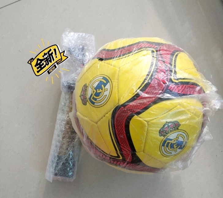 闲置全新5号足球转