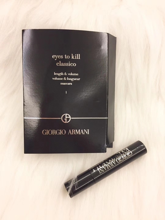 阿玛尼睫毛膏中样 1号色