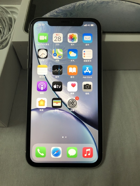 iPhoneXR白色128G，可走检验，检...