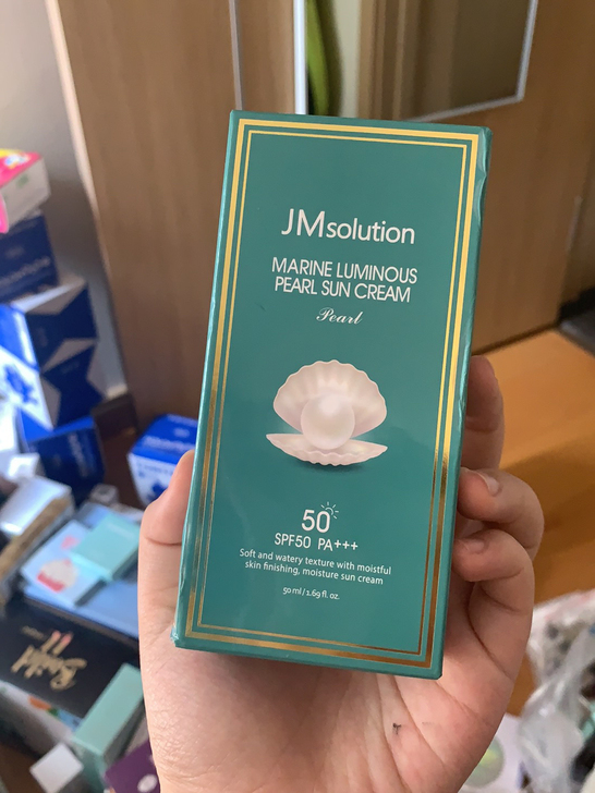 jm珍珠肌司研防晒乳