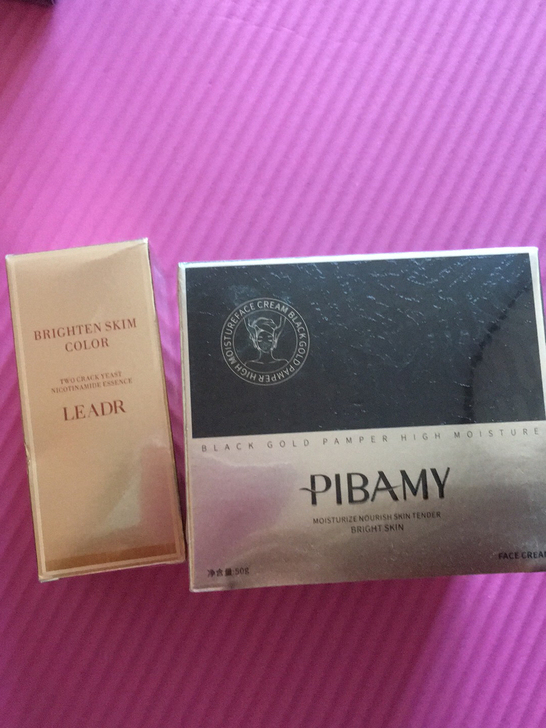 面部精华加面霜全新未拆封，实拍图有效期到2...