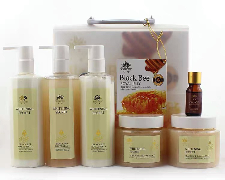 芸迪美容院装正品黑蜂蜂乳手部护理套装手膜手...