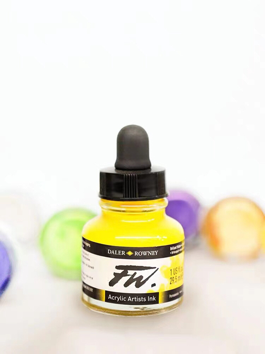7折全新包邮FW艺术家丙烯墨水29.5ml...