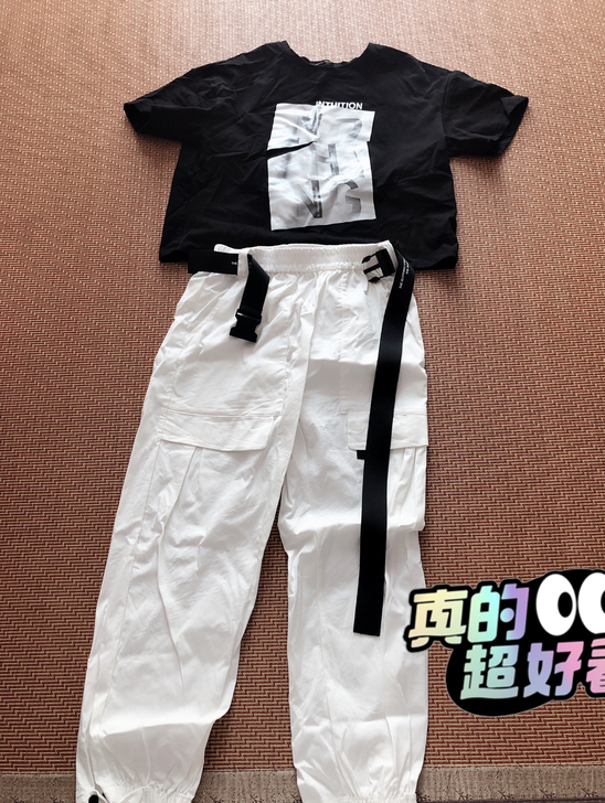 99新圣迪奥新款T+工装裤，专卖店购入，线...