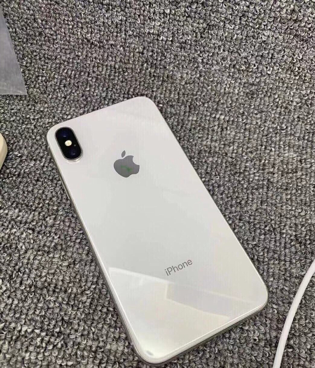 自用 iphoneX 国行 银白色 256...