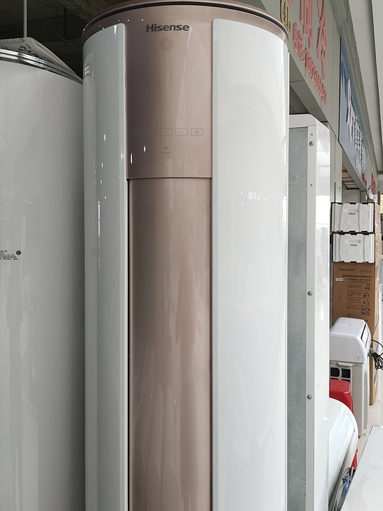 刚到店新款3匹海信圆柱一台，成色很新。有需...