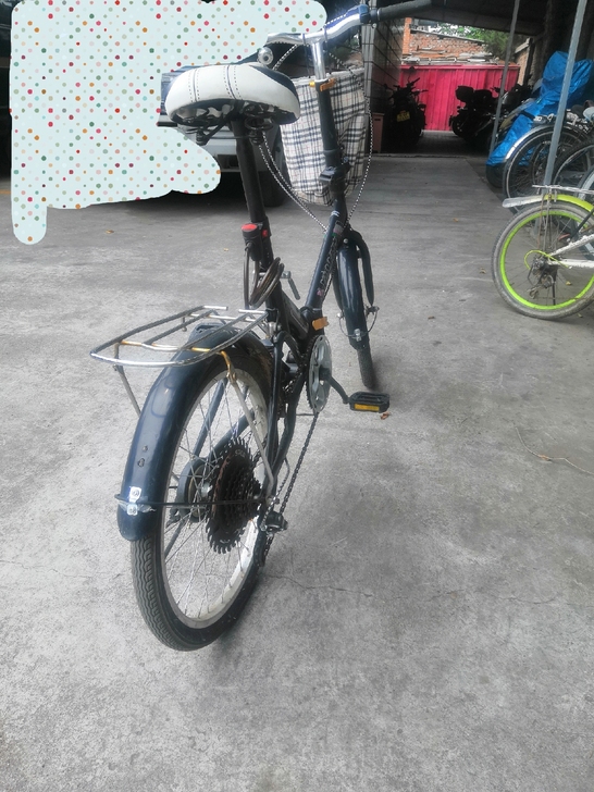 云宵 七档变速折叠自行车，五月份买的到现在...