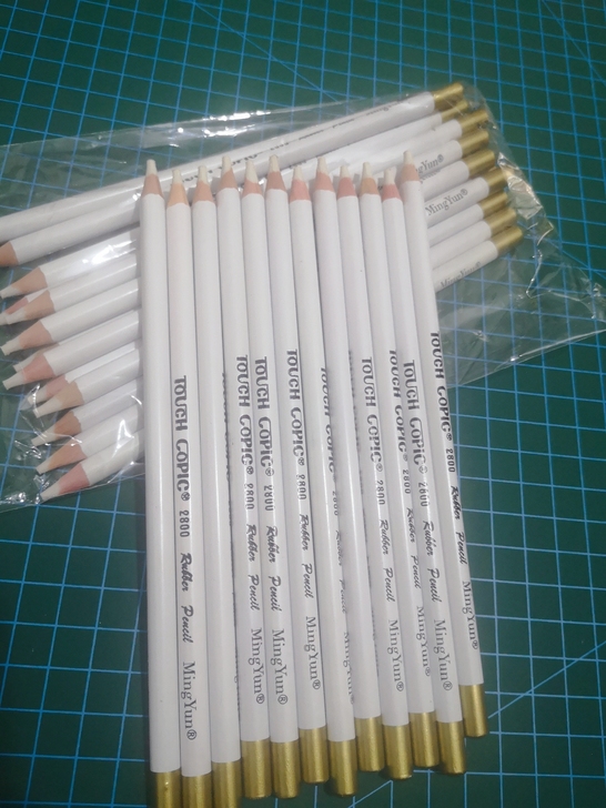 包邮10支素描高光橡皮笔 名韵Touchc...