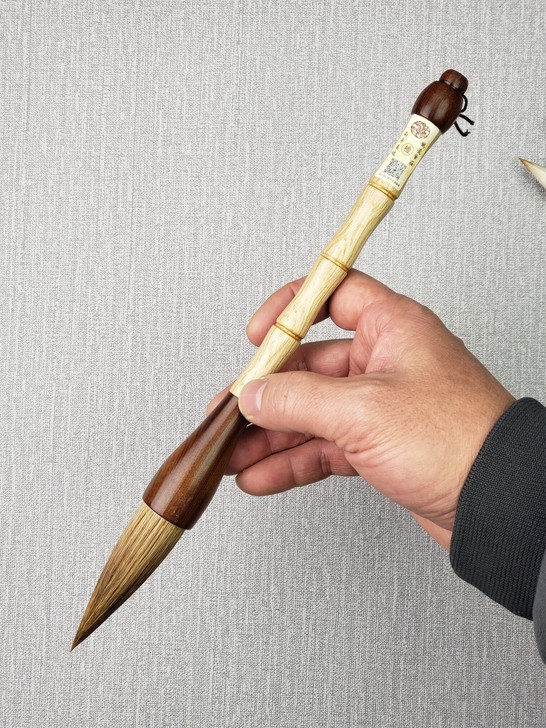 闲置，吐血价！对联笔狼毫熊毫兼毫斗笔写对联...