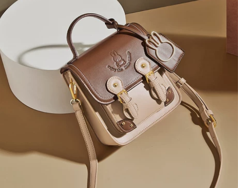 米菲斜挎包剑桥包日系小包女复古邮差包学院