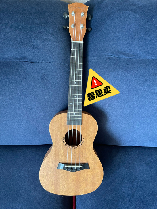 全新尤克里里，单板23寸，买来给孩子的没玩...