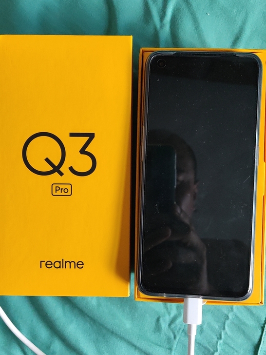 真我Q3pro.全新，什么都没设置，支持验...