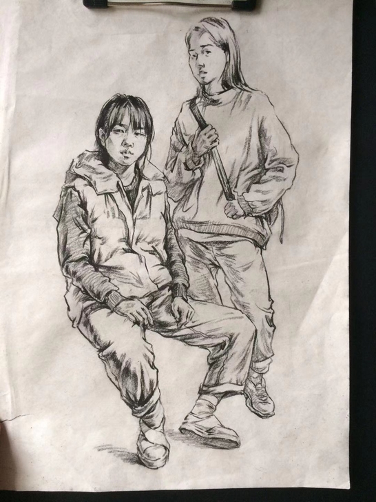 10块一张 老师作品
