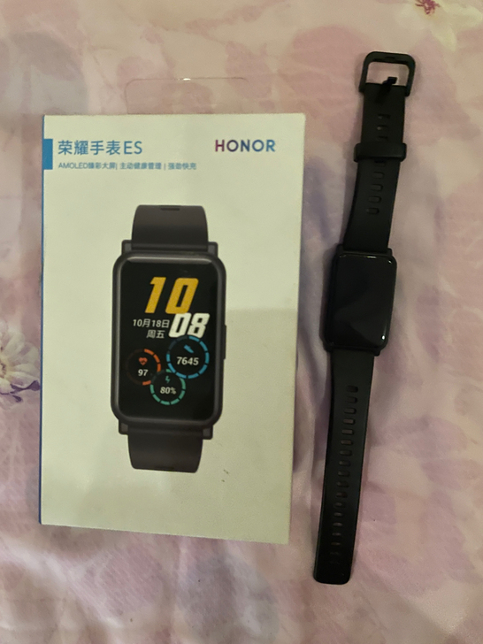 华为手表fit，荣耀手表es，95新，买了...