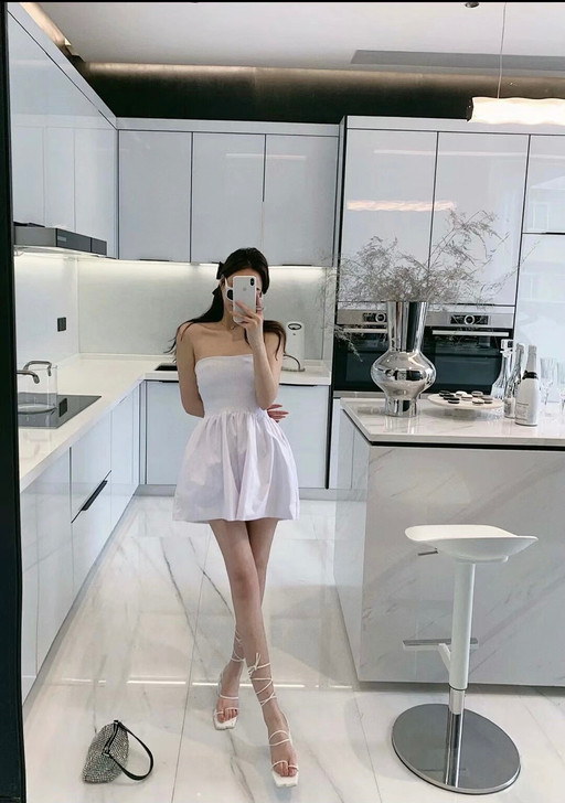 抹胸连体阔腿裤休闲裤子女夏季2021年新款...