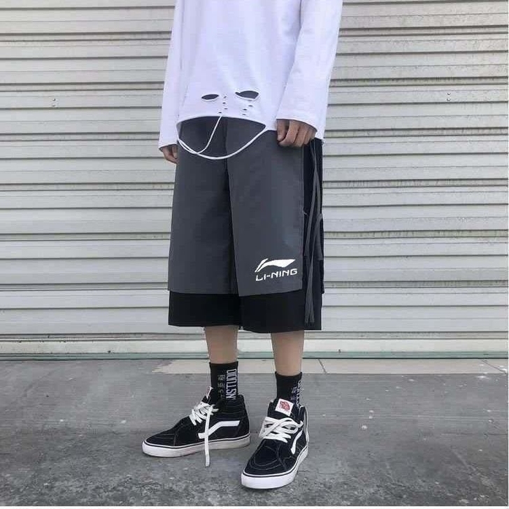 乔丹短裤耐克休闲五分裤学生潮流港分宽松in...