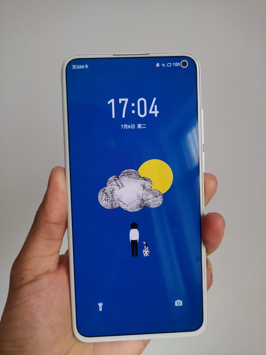 魅族17 8+128 梦幻独角兽 换过后盖...