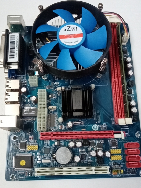 全新主板cpu套装，H55主板加i5cpu...