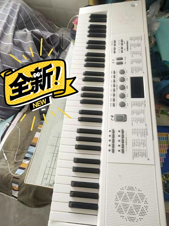 低价包邮转让！！61键幼师多功能电子琴初学...
