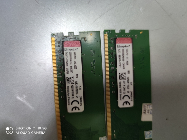 20根金士顿原装正品内存，8g DDR4 ...