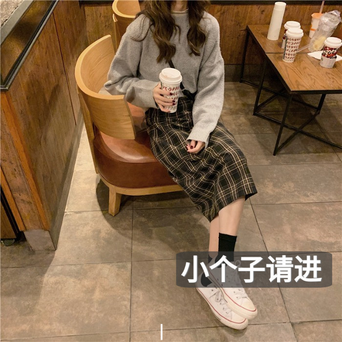 150cm矮个子显高穿搭女春秋155高腰显...